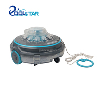 Robot aspirateur de piscine sans fil, machine de nettoyage automatique pour piscines hors sol et enterrées