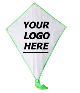 Cometas Personalizadas Ecológicas con Impresión de un Solo Color, Cometas Creativas con Diseño de Diamante para Padres e Hijos, Cometas Promocionales Únicas con Logotipo para Eventos - Product Image 2