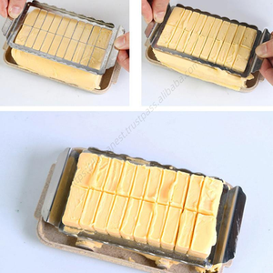 Boîte de Rangement et de Découpe de Beurre LMK131 en Gros – Outil de Cuisson en Plastique pour Fromage et Cuisine - Product Image 5