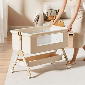 Prix Fabricant Vente en Gros <span class=keywords><strong>Lit</strong></span> Bébé Pliable Multifonctionnel 3-en-1 Moderne avec Cadre Métallique <span class=keywords><strong>pour</strong></span> Chambre et Extérieur avec Moustiquaire - Product Image 1