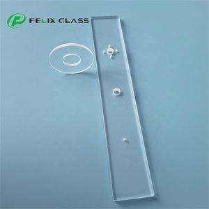 FELIX Promotion Exceptionnelle : Verre Optique en Quartz Personnalisé de Haute Qualité avec Trous Rainurés - Product Image 4