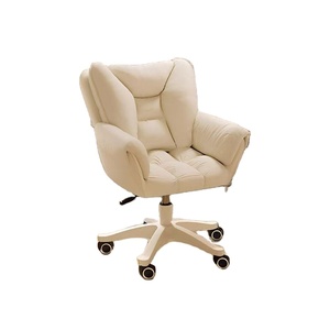 <span class=keywords><strong>Silla</strong></span> de Oficina Acolchada con Tela Suave, <span class=keywords><strong>Silla</strong></span> de Escritorio Giratoria Ajustable con <span class=keywords><strong>Ruedas</strong></span> para Oficina en Casa, Estudio, Dormitorio - Product Image 1