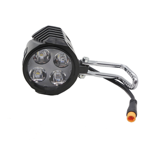Faro Anteriore a <span class=keywords><strong>LED</strong></span> per <span class=keywords><strong>Bici</strong></span> Elettrica 48V con Clacson e Interruttore Universale Impermeabile, <span class=keywords><strong>Fanale</strong></span> di Sicurezza per E-Bike - Product Image 6