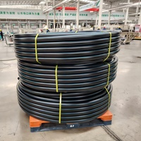 Tuyaux d'alimentation en eau flexibles et durables en HDPE 63mm 75mm 90mm Haute pression Écologiques Bobine de 100m pour système d'irrigation