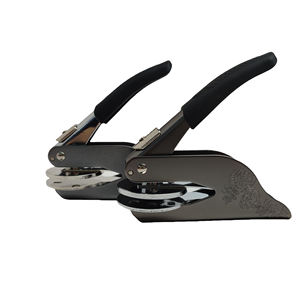 Sceau de gaufrage en plastique personnalisé personnalisé papier d'estampage <span class=keywords><strong>notaire</strong></span> cuir gaufrage sceau de timbre pour usage de bureau - Product Image 1