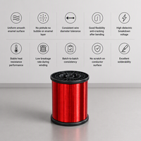 Fil magnétique en aluminium émaillé robuste à usage général, haute précision, multi-classes de chaleur, pour moteurs d'appareils électroménagers et transformateurs