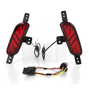 ไฟท้าย LED สำหรับ MG6 2017-2019 รุ่นที่สองไฟเลี้ยวเบรคไฟอัพเกรดอะคริลิค PCABS - Product Image 1
