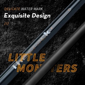 Taco de billar Little Monster de fibra de carbono con envoltura de silicona, tecnología Black, punta de baquelita de 12.9mm y 58 pulgadas, con bolsa blanda - Product Image 4