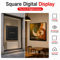 Écran d'affichage publicitaire LCD intelligent en métal, écran numérique pour centre commercial, magasin de détail, promotion