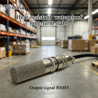 Transmitter Sensor Suhu Kelembaban Sensor Digital Modul Kolektor RS485 Probe Tahan Air Modbus Suhu Tinggi Real-Time