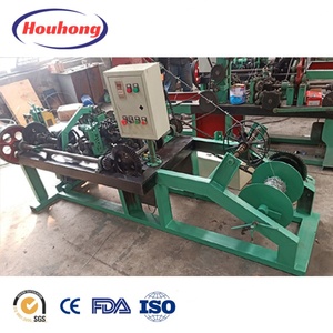 เครื่องทำรั้วลวดหนามอัตโนมัติที่ทนทาน พร้อมมอเตอร์ปั๊ม สำหรับการผลิตลวดเหล็กอย่างมีประสิทธิภาพ เพื่อความปลอดภัยรอบฟาร์ม - Product Image 5