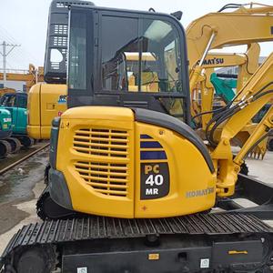 รถขุดขนาดเล็ก Komatsu PC40 มือสอง สภาพดี นำเข้าจากญี่ปุ่น น้ำหนัก 4 ตัน รุ่น PC40MR ระบบไฮดรอลิก เหมาะสำหรับงานเทศบาล - Product Image 1
