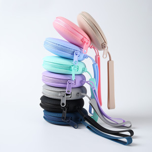 <span class=keywords><strong>2025</strong></span> mới nhất Silicone dây kéo nhỏ đồng xu Ví <span class=keywords><strong>Keychain</strong></span> lưu trữ dây kéo túi chìa khóa <span class=keywords><strong>Keychain</strong></span> - Product Image 5