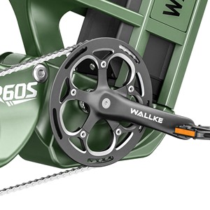Bicicleta Eléctrica de Montaña Romeo R60C de 20 Pulgadas con Suspensión Completa, Motor de 1500W y Frenos Hidráulicos - Product Image 4