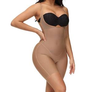 Ultrathin Shapewear Colombianas <strong>Underbust</strong> U Shape Lower Back Body Shaper Transparent Seamless Bodysuit See Through Bodysuit - Product Image 3
