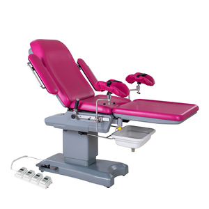 Cama <span class=keywords><strong>de</strong></span> Partos Eléctrica <span class=keywords><strong>de</strong></span> Lujo para Obstetricia y Ginecología, con Marco Metálico, Posición Ajustable, <span class=keywords><strong>Sistema</strong></span> Hidráulico, 100 kg - Product Image 5