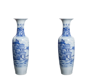 Jingdezhen Home Decors Ceramics Customized <strong>Chinese</strong> Ceramic Floor Flower <strong>Vase</strong> Big Size <strong>Vase</strong> Floor to Ceiling Porcelain <strong>Vase</strong> - Product Image 5