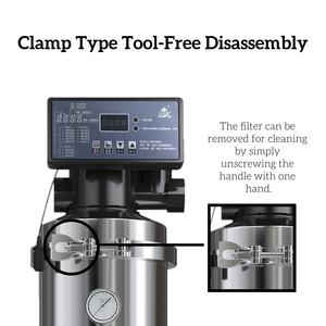 Purificadores de Agua de Ultrafiltración con Retrolavado Automático de 5000/8000/10000L con Carcasa de Acero Inoxidable 304 para Agua de Pozo/Río/Lago - Product Image 2