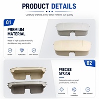 Boîte à lunettes de soleil, porte-documents, porte-clip pour Ford Mondeo Taurus 2013-2017, pièces intérieures automobiles