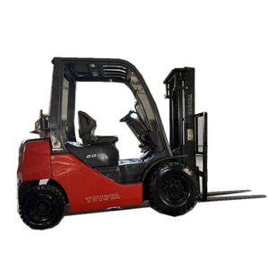 Carretilla elevadora de gasolina usada directa de fábrica 8FD20 Segunda mano 2.5Ton-3Ton Camión de gas con componentes básicos Motor de bomba de caja de cambios - Product Image 1