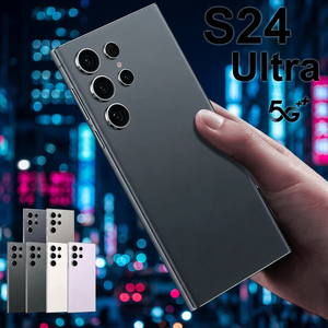 โทรศัพท์มือถือ S24 Ultra 5G หน้าจอ OLED 120Hz ชิปประมวลผล Deca Core กล้อง 108MP แบตเตอรี่ 8000mAh พร้อมปากกาสไตลัสในตัว ระบบปฏิบัติการ Android 13 ภาษาสเปน ขายส่ง - Product Image 1