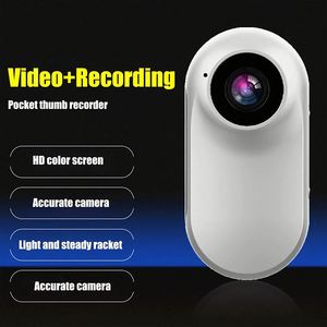 กล้องวิดีโอขนาดเล็กแบบพกพากล้องบันทึกวิดีโอความละเอียดสูง1080P สำหรับการเดินทางกีฬา Vlog - Product Image 2