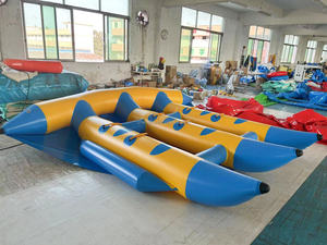 공장 도매 물 견인 튜브 바나나 보트 풍선 플라이 피쉬 만타 레이 판매 - Product Image 5