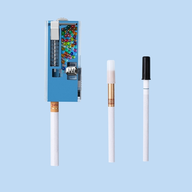 Hot Sale High Quality Flavour Burst Bead Box Cigaret for Cigarette with Lighter