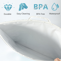 Bolsa Térmica Aislada, Bolsa Plegable Sostenible para Productos Perecederos y Transporte Congelado, Mantiene Frescos los Mariscos y la Carne en Movimiento