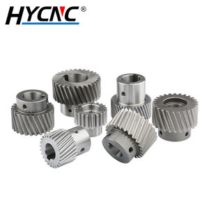 เฟืองเหล็กกล้า C45 แข็งแรง ขนาด 1.25/1.5/2/3/4 นิ้ว แบบ CNC เฟืองปีกนก เฟืองตรง 20 25 28 32 ฟัน เฟืองปีกนกสำหรับเครื่องจักรกล ชุดลดความเร็ว - Product Image 2