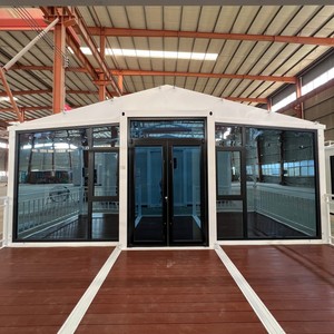 บ้านสนามหลังบ้านขยายได้3ห้องนอนอุปกรณ์เสริมตู้คอนเทนเนอร์สำหรับจัดส่งในสำนักงาน - Product Image 2