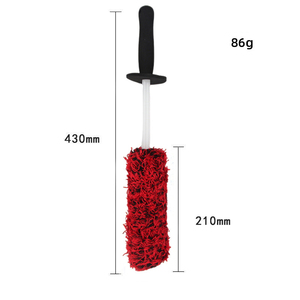 Cepillo de Limpieza para Neumáticos de Coche, Nuevo Estilo, <span class=keywords><strong>Precio</strong></span> al por Mayor, Cepillo de Microfibra para Limpiar el Polvo de las Ruedas, con Cerdas Suaves - Product Image 2