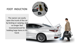 Kit di Aggiornamento Portellone Elettrico YX99 per Nissan <span class=keywords><strong>Qashqai</strong></span> RHD 2016-2025, Apertura Automatica del Bagagliaio con Sensore a Pedale - Product Image 5