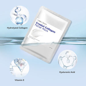 Private Label Bio Deep Collagen Crystal Jelly Clear Beauty Face Masking <b>Sheet</b> Korea Face Facial Masks Skin Care - Product Image 4