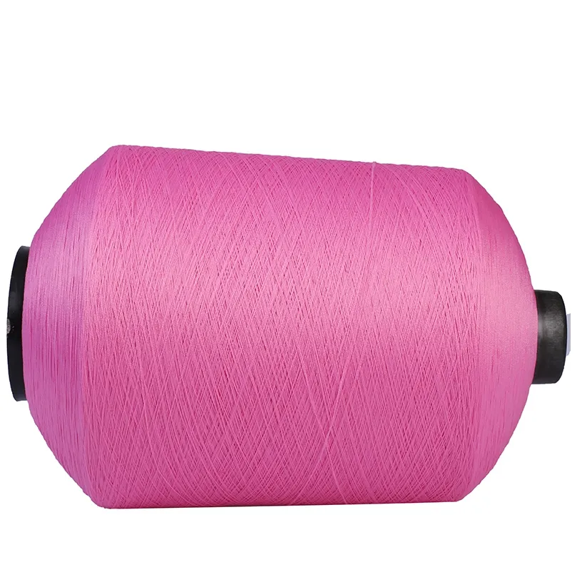 Polyester Yarn Textured 75/2 100/2 High Elastic Polyester Yarn High Tenacity Polyester Yarn