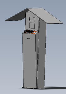 Ngoài Trời Đường Phố Tự Dịch Vụ Thiết Bị Đầu Cuối Kỹ Thuật Số Tự Động Thông Minh Năng Lượng Mặt Trời Bãi Đậu Xe Meter - Product Image 4