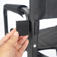 Nouvelle Chaise de Camping Pliante de Directeur d'Extérieur, Haute Qualité, Portable, avec Table Latérale, Chaise Haute Pliante – Vente en Gros
