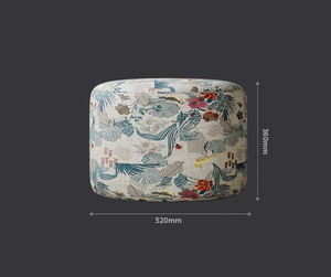 Boule de couleur moderne et <span class=keywords><strong>simple</strong></span> salon pratique petits tabourets bas canapé chaises léger doux repose-pieds pour chambre à coucher - Product Image 4