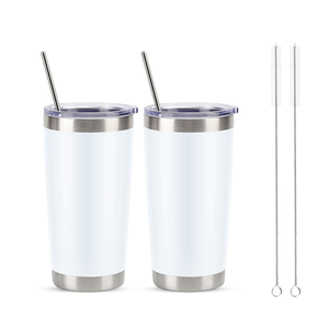 Wholesale 20 oz Double Wall Insulated Travel Coffee Mug Stainless Steel Blank Sublimation Wine Tumbler Cup With Custom Logo