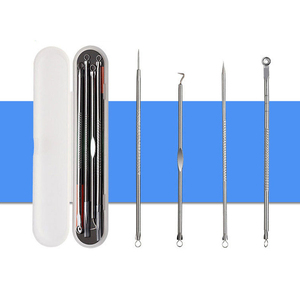 Bộ 4 Cái Dụng Cụ Nặn Mụn Đầu Đen Bằng Thép Không Gỉ Nhíp Kim Trị Mụn Dụng Cụ Loại Bỏ Mụn - Product Image 2