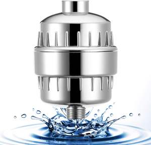 Pommeau de Douche Filtrant 5 Pouces avec Cartouches de Purification – Filtre de Douche - Product Image 1