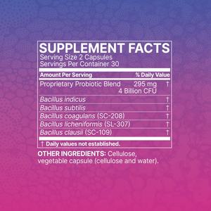 Suplemento de Probióticos para Apoyar la Salud Intestinal, Recondicionamiento Efectivo del Intestino, 60 Cápsulas de Probióticos - Product Image 3