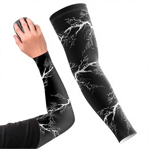 2026 New Long Gloves UV Protection Breathable Ice Silk <b>Sunscreen</b> Unisex Summer Outdoor Sports Half Finger Arm Sleeves - Product Image 2