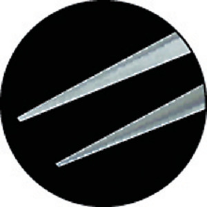 Pince à épiler industrielle en acier inoxydable de qualité supérieure AISI 304, à bras solide, à pointe dentée, résistante à la corrosion et aux acides, conforme RoHS - Product Image 4