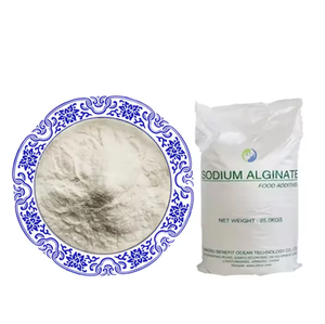 Alginato sfuso di sodio E401 Gelifiant 25kg prezzo in polvere additivi alimentari grado di alginato di sodio - Product Image 2