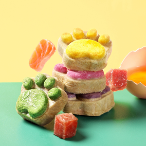 Yee köpek kedi maması üretici için dondurularak kurutulmuş organik Pet kedi pençe kek aperatifler kedi davranır aperatifler kuru gıda - Product Image 3