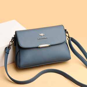 Fashion <b>Small</b> Crossbody Bag Large Capacity Shoulder Bag Soft PU Leather Women's Handbag Design Messenger Bag <b>Shopping</b> Lady Purse - Product Image 1