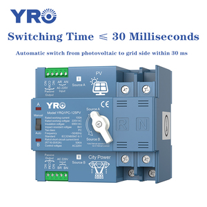 ATS 125A bán buôn tự động chuyển đổi điều khiển ATS mini với giấy chứng nhận CE commutatore Automatico di rete - Product Image 2