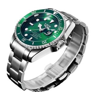 Montre chronographe de luxe originale neuve 1664, mouvement japonais VK63, quartz, 40 mm, acier inoxydable, verre saphir, résistante à l'eau - Product Image 5