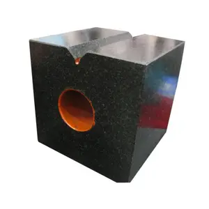 Modern roman tasarım büyük fiyat granit kare kutu ölçme aracı doğru açı ve düzlük siyah granit küp ölçümü